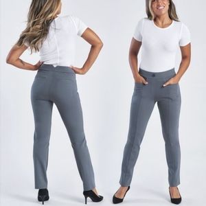 Gray dress pants with pockets